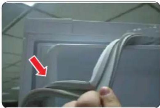 SAMSUNG RS68A8530S9 - Retirar la junta - 1