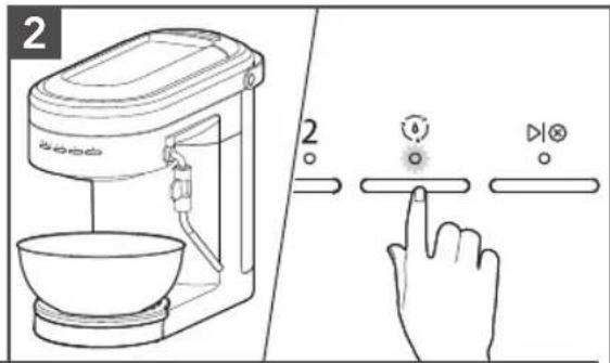 KITCHENAID KES6403 - SET UP OF GROUP HEAD DESCALING - 2