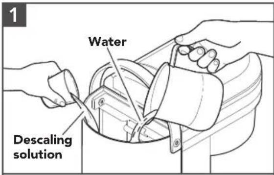 KITCHENAID KES6403 - SET UP OF GROUP HEAD DESCALING - 1