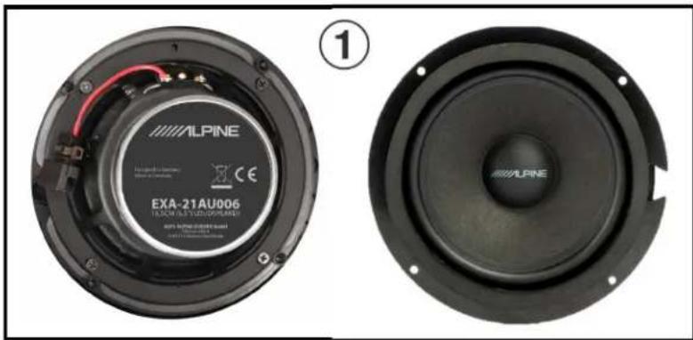 ALPINE SPC106S907 - Parts list / Teileliste / List des pieces - 1