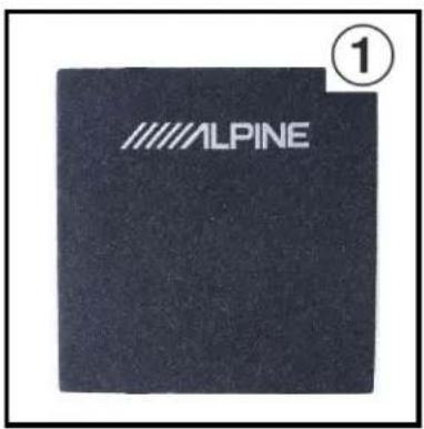 ALPINE SWCW84S907 - Parts list / Teileliste / List des pieces - 1