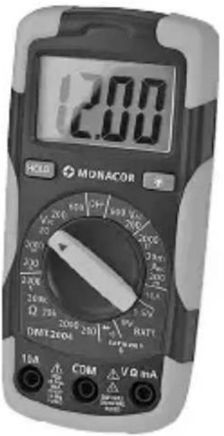 Monacor DMT2004 - Digitalmultimeter Digital Multimeter - 2