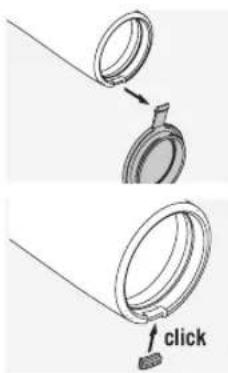 SWAROVSKI OPTIK NL Pure 10x42 - DE OBJECTIEFBESCHERMKAP VERWIJDEREN - 1