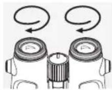 SWAROVSKI OPTIK EL 10x42 - ADJUSTING THE TWIST-IN EYECUPS - 2