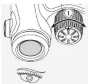 SWAROVSKI OPTIK CL Companion 8x30 B - Использование прибора с аметропией левого и правого глаза: - 1