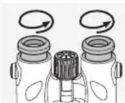SWAROVSKI OPTIK CL Companion NOMAD 8x30 - ADJUSTMENT OF THE TWIST-IN EYE CUPS - 1