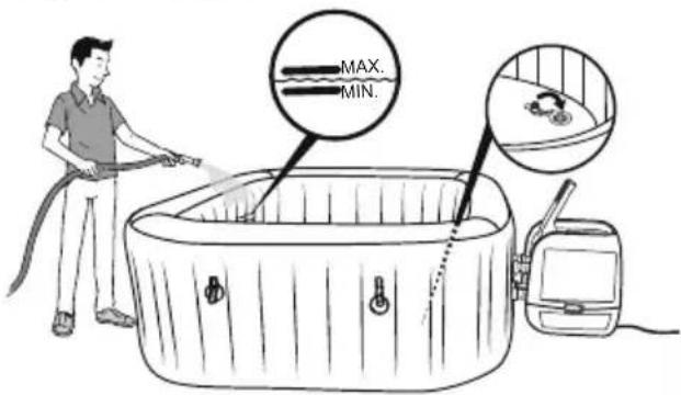 BESTWAY LayZSpa 60075 - YCTAHOBKA - 16