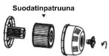 BESTWAY LayZSpa 60075 - Suodatinpatruunan kunnossapito - 2