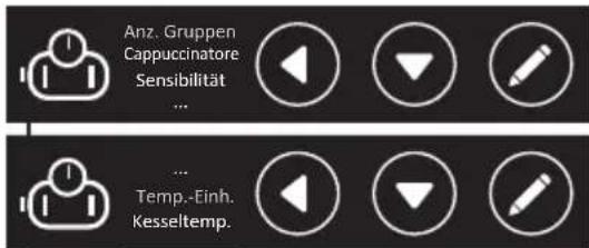 Iberital IB7 - Display Wartungsmenü - 5