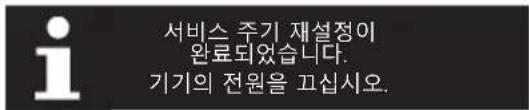 Iberital IB7 - 유지 관리 알람 - 3