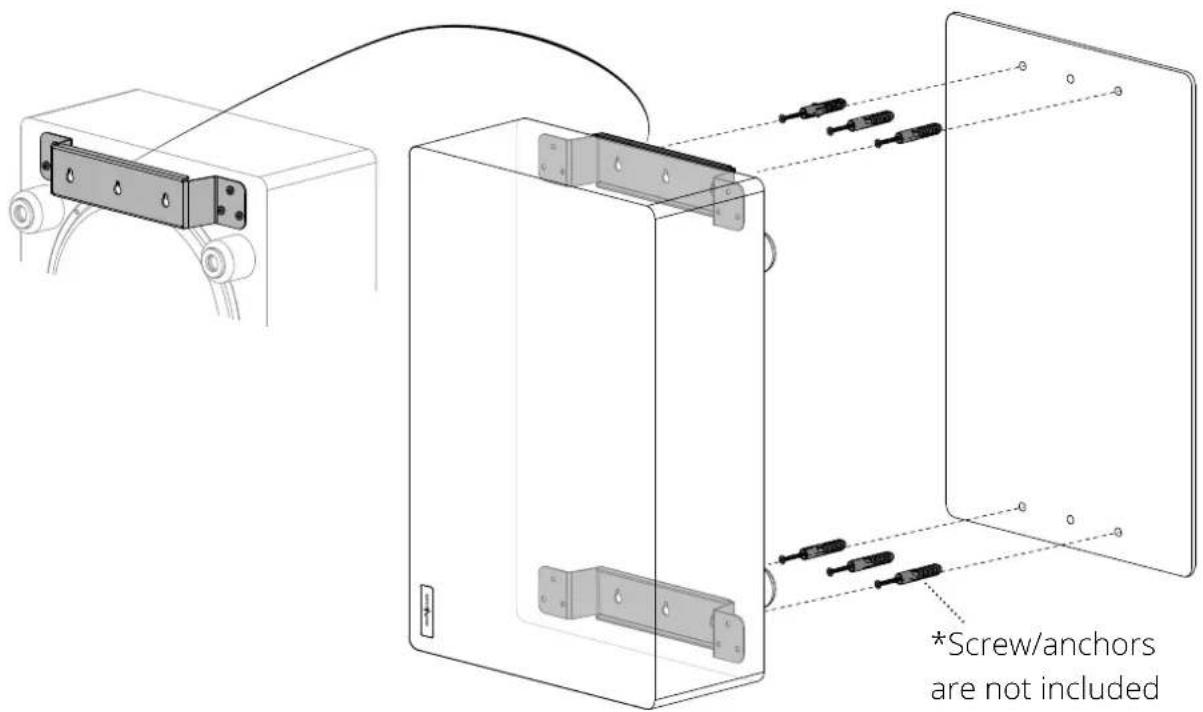 Monacor SUBWS - Mounting: Wall - 1