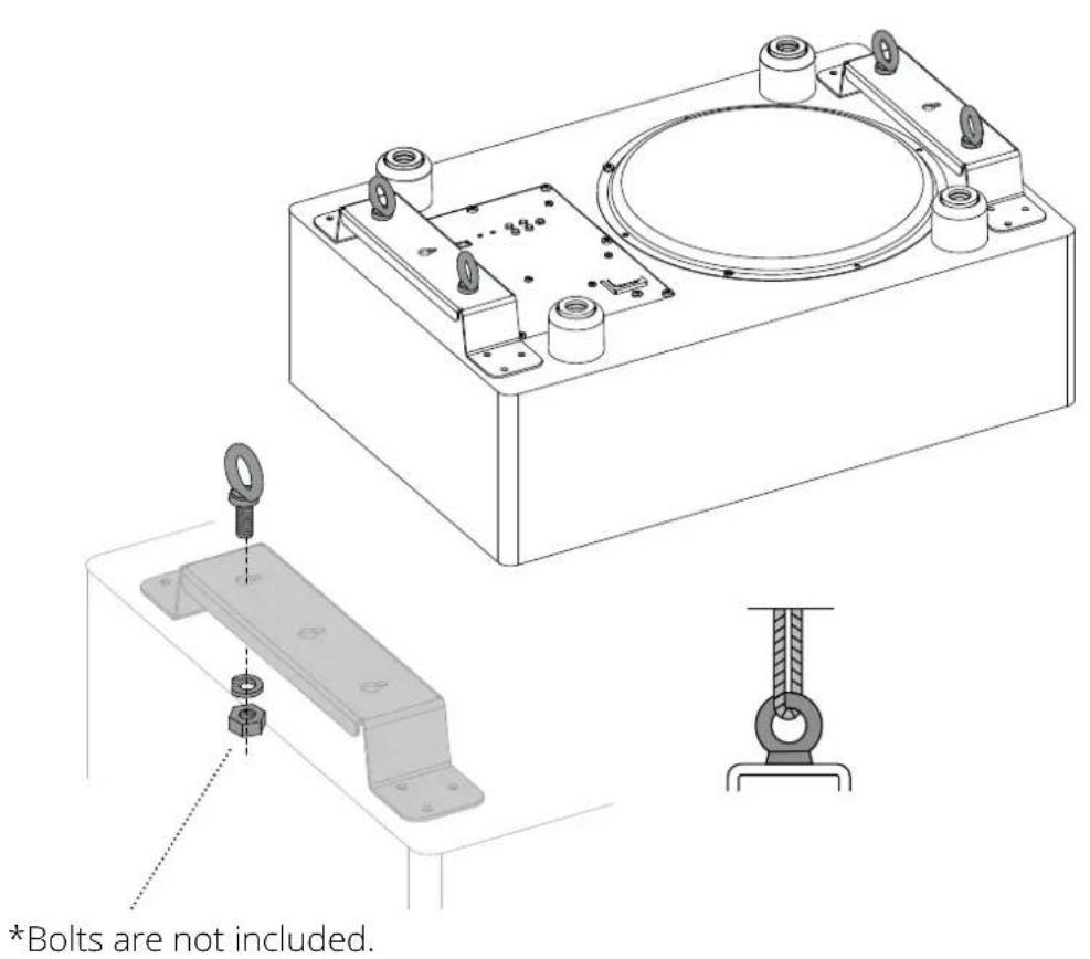 Monacor SUBWS - Mounting:Ceiling - 1