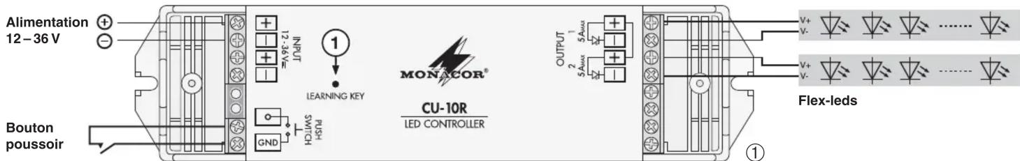 Monacor CU10T - CU-10T - 2