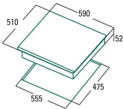 Apelson ACGI 4060 BK - ACGI 4060 BK - 4