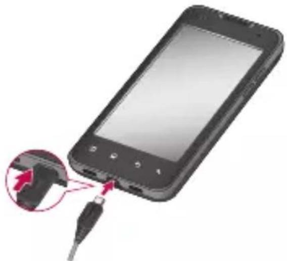 LG GP9 - Chargement de la batterie du téléphone - 1