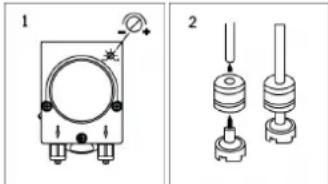 WHIRLPOOL SDD 54 USPP - LIQUID DETERGENT DISPENSER (OPTIONAL) - 1