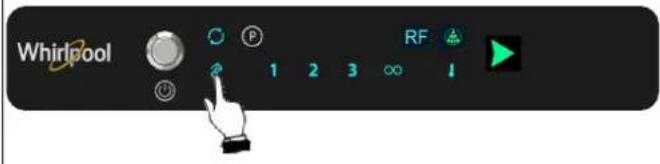 WHIRLPOOL SDD 54 USPP - – DIGIT REGENERIERUNGSZYKLUS (Modelle mit eingebautem Wasserenthärter) - 2