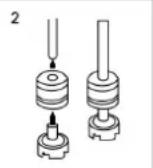 WHIRLPOOL SDD 54 USPP - DOSATORE DETERGENTE LIQUIDO (OPZIONALE) - 2