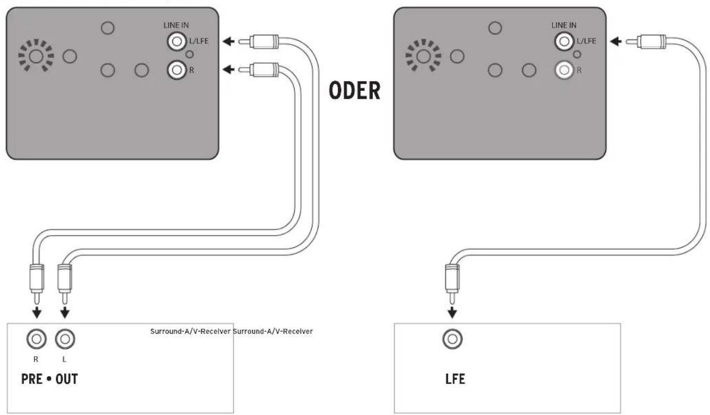 KLIPSCH R121SW - ANSCHLUSSE UND REGLER - 1