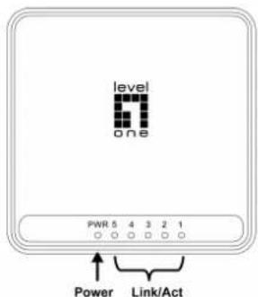 LEVELONE GEU0522 - Branchement de l'équipement - 2