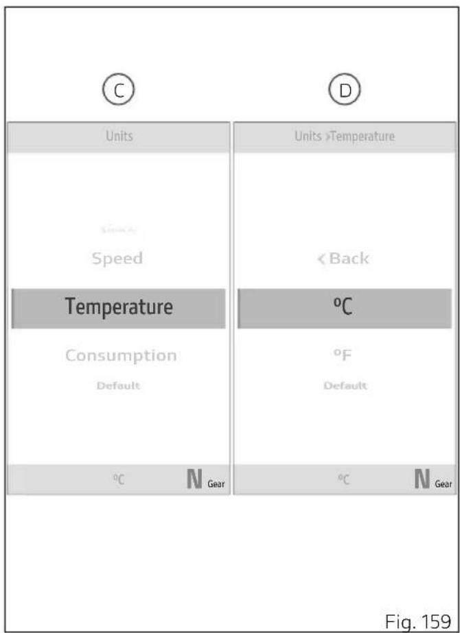 DUCATI DesertX (2023) - Temperature - 1