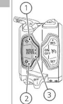 DUCATI DesertX (2023) - Réglages - Mode de conduite - Mode info - 1
