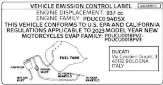 DUCATI DesertX (2023) - WARNING - 1
