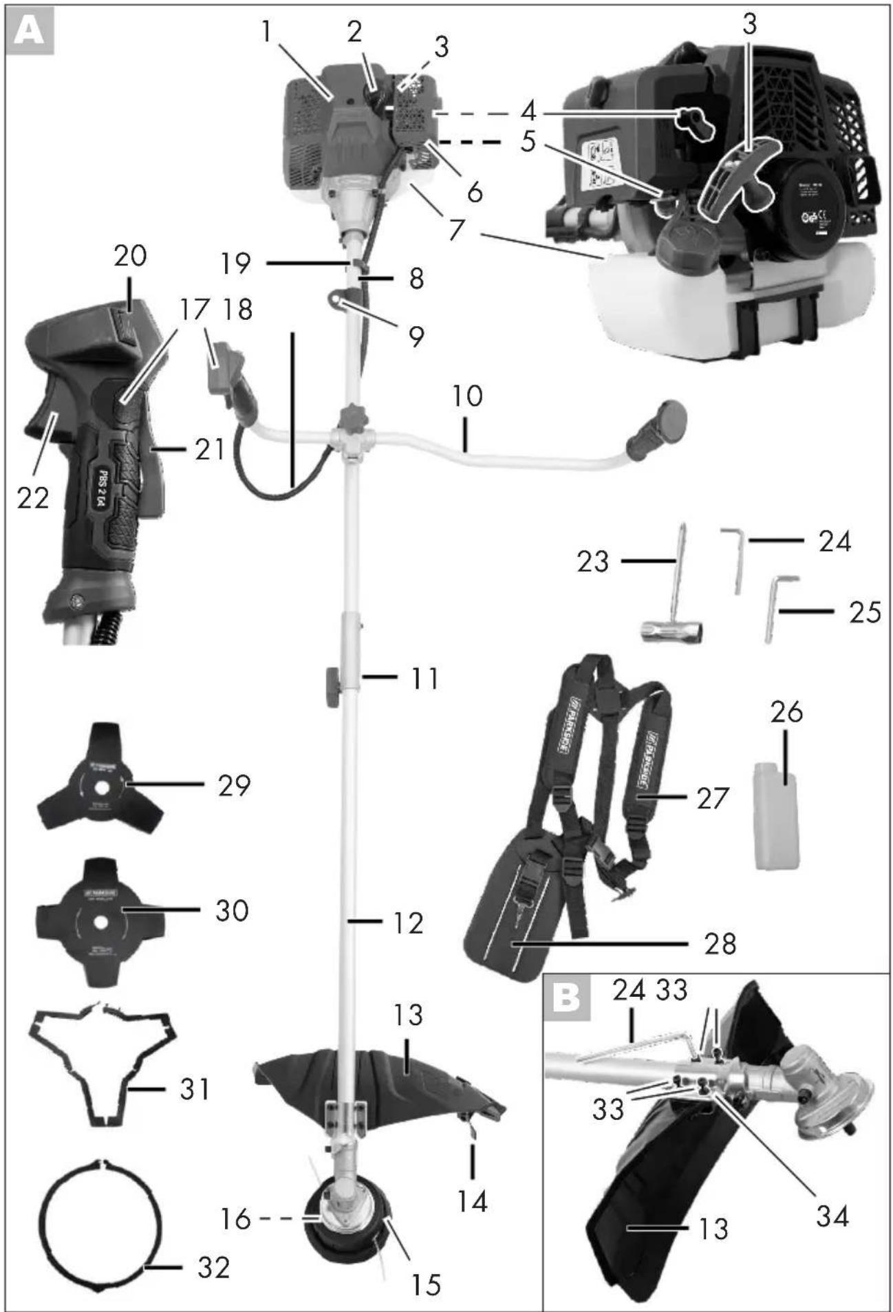 PARKSIDE PBS 2 D4 - SI - 1