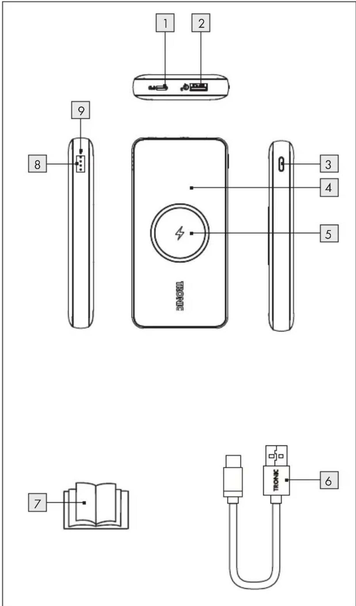 TRONIC Qi TPBQS 10000 A1 - 1