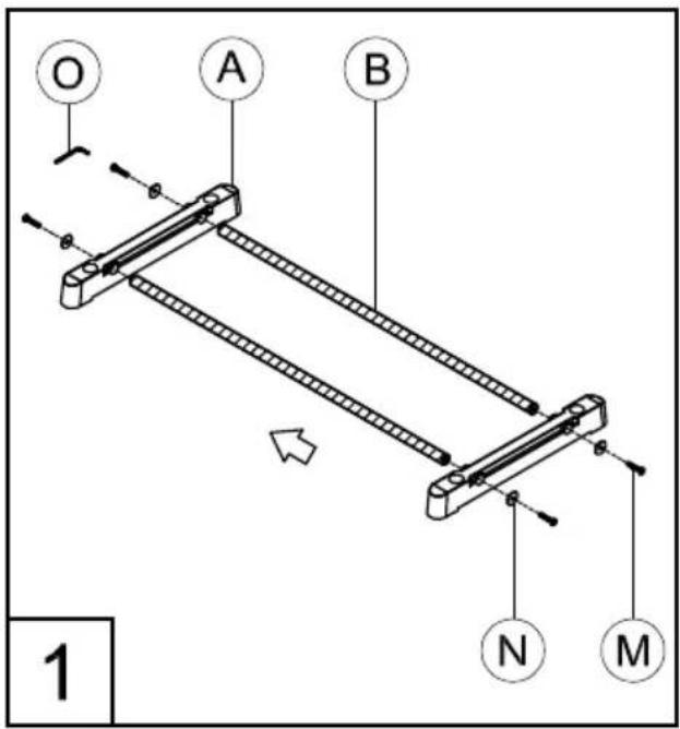 Ordex HG01023 - Tøjstativ - 1