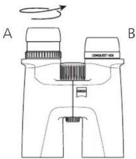 A B