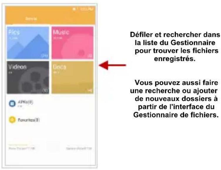 BLU Vivo XL - Ouvrir Gestionnaire de fichiers - 1