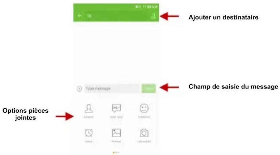 BLU Vivo XL - Messagerie - 1