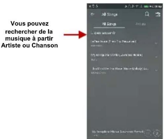 BLU Vivo XL - Recherche de musique - 1