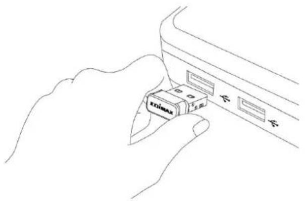 Edimax EW7822UTC - III-1. Insérer l'adaptateur USB - 2