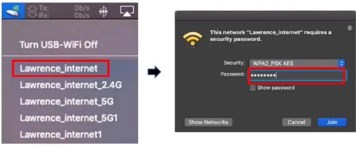 Edimax EW7822UTC - IV-3. Connexion à un réseau Wi-Fi - 4