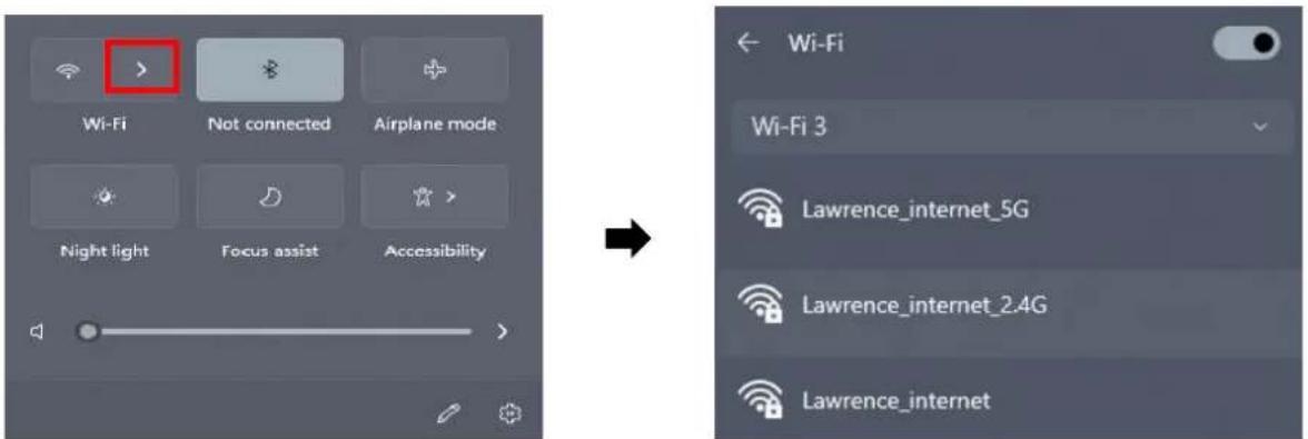 Edimax EW7822UTC - II-3. Sélectionner le réseau Wi-Fi et se connecter - 2