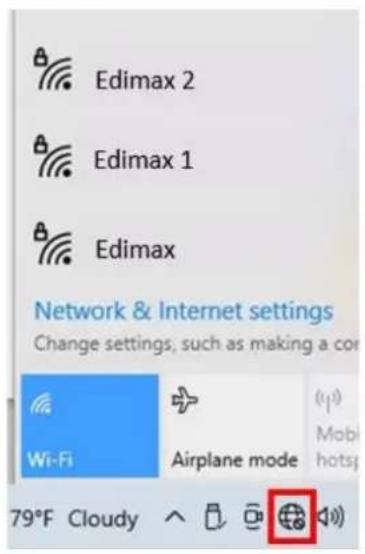 Edimax EW7822UTC - II-3. Sélectionner le réseau Wi-Fi et se connecter - 3