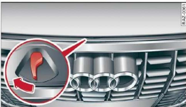 AUDI Q5 (2022) - Ouverture/fermeture du capot-moteur - 2
