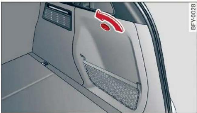 AUDI Q5 (2022) - Déverrouillage d'urgence de la trappe à carburant (version 2) - 1