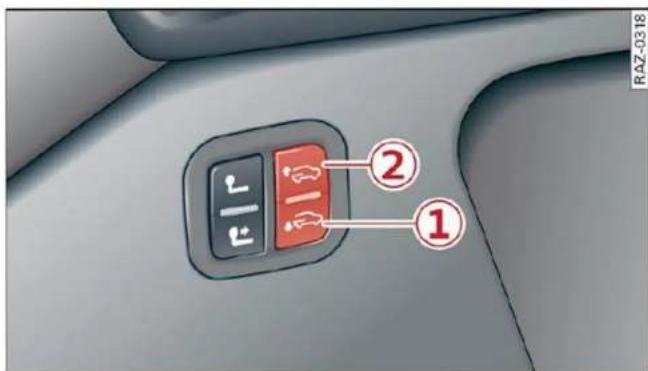 AUDI Q5 (2022) - Abaissement de l'arriere du vehicule - 1