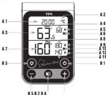 TFA KüchenChef 14.1512.01 - Zubehor / Accessory / Accessoires / Accessorio / Toebehoren / Avios - 5