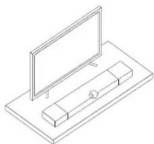 DEVIALET Dione - COLOCACION SOBRE UNA ESTANTERIA MONTAJE EN PARED - 1