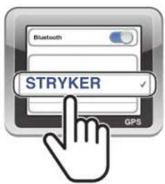 Bluetooth STRYKER GPS
