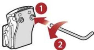 Sena 50C - Utilisation de la pince de fixation à serrage - 1