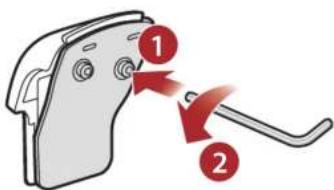 Sena 50C - Utilisation de la pince de fixation - 1
