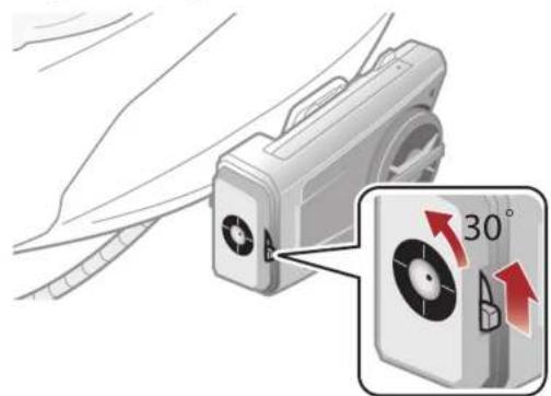 Sena 50C - Réglage de l'angle - 1