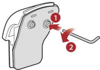 Sena 50C - Utilisation de la pince de fixation - 1