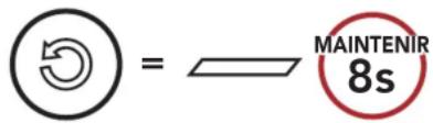 Sena Impulse - Réinitialiser le Mesh - 1