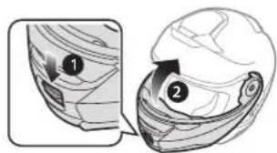 Sena SRL2 - Préparation du casque moto pour l'installation - 1